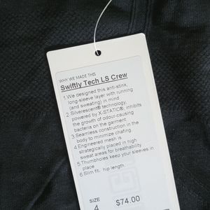 lululemon dupe swiftly tech long sleeve shirt